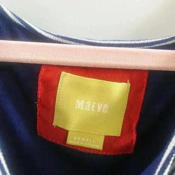 Anthropologie Maeve mixed print dress XS‎ - Picture 4 of 4